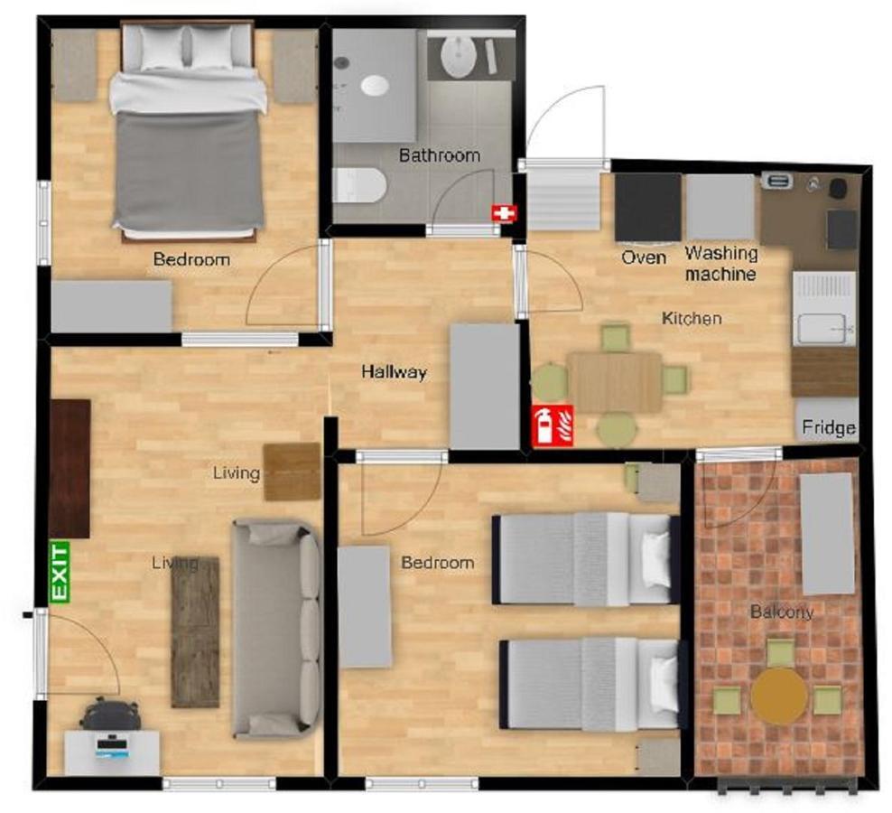 Appartement Matina's House Vacation In *